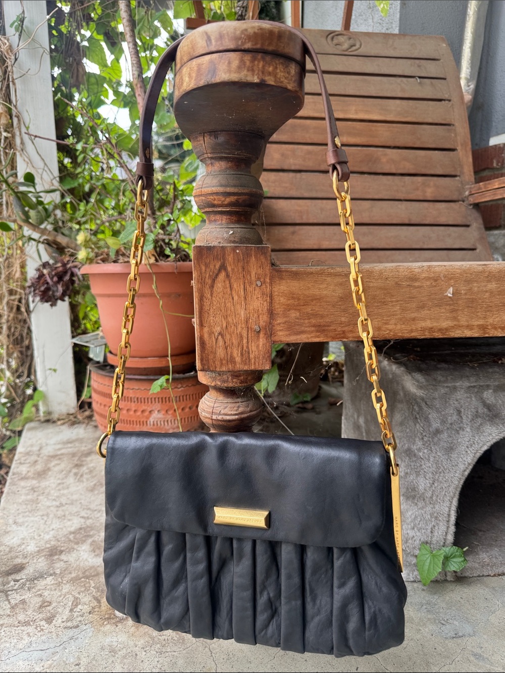 Marc Marc Jacobs Lamb Chain Shoulder Bag - Picture 9 of 13